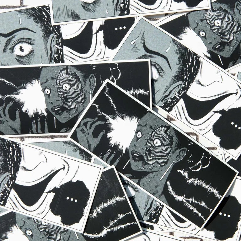 Cracked // Sticker