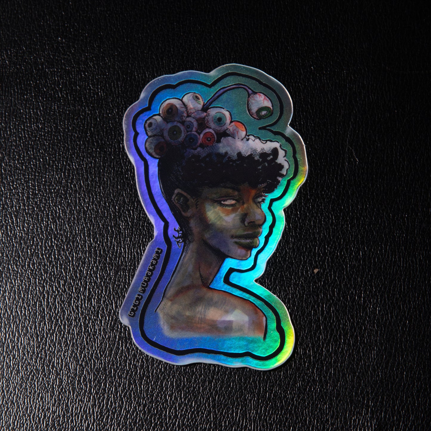 Eyeball Updo // Sticker