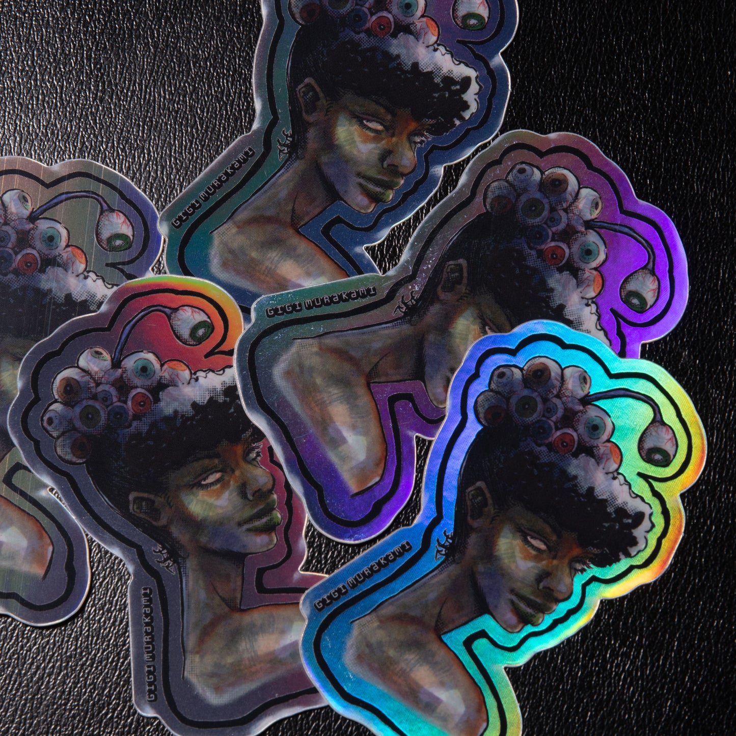 Eyeball Updo // Sticker