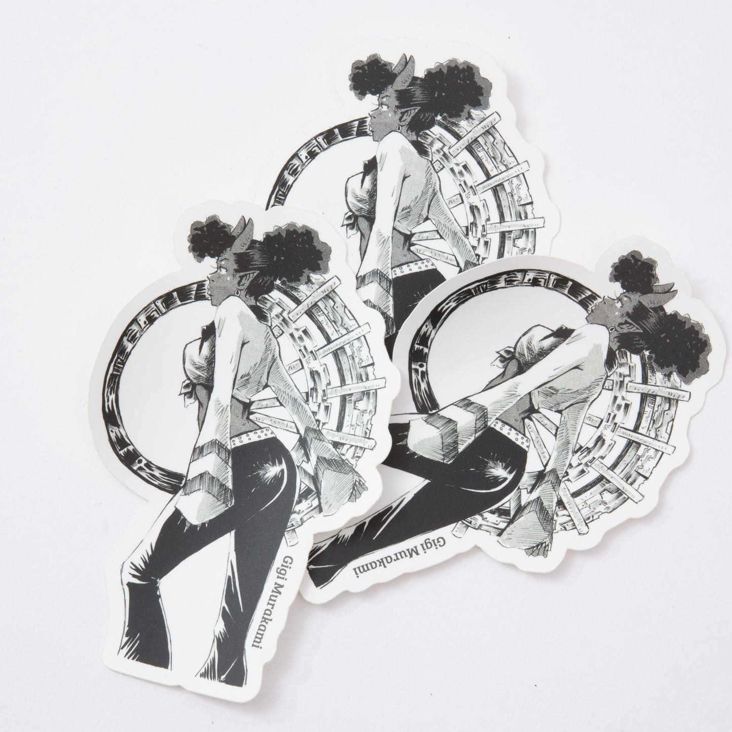 Gear grl // Sticker