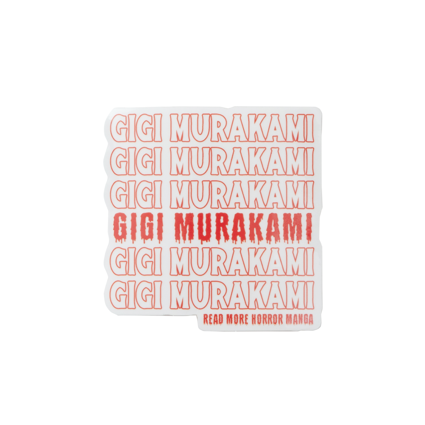 Read More Horror Manga// Sticker