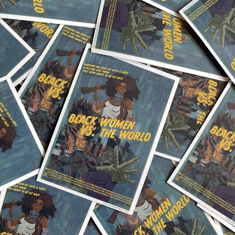 Black Women VS The World // Sticker