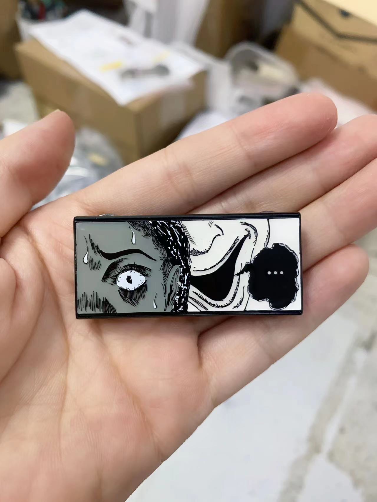 Whisper Enamel Pin [2 in]