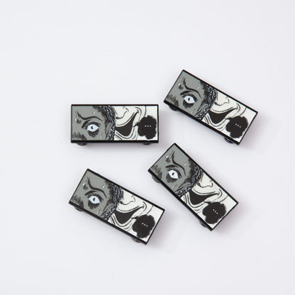 Cracked + Whisper Pins [2 in] // Bundle