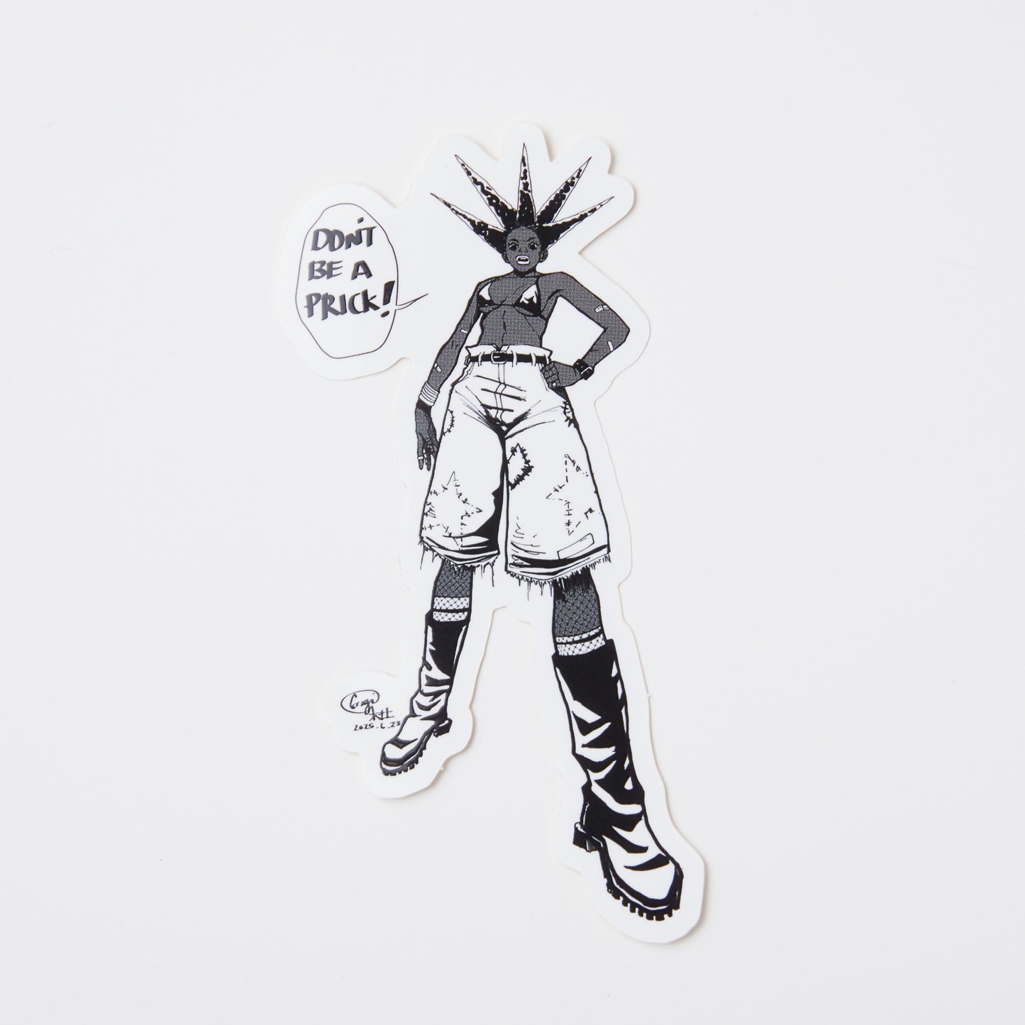 Don't Be A Prick // Sticker