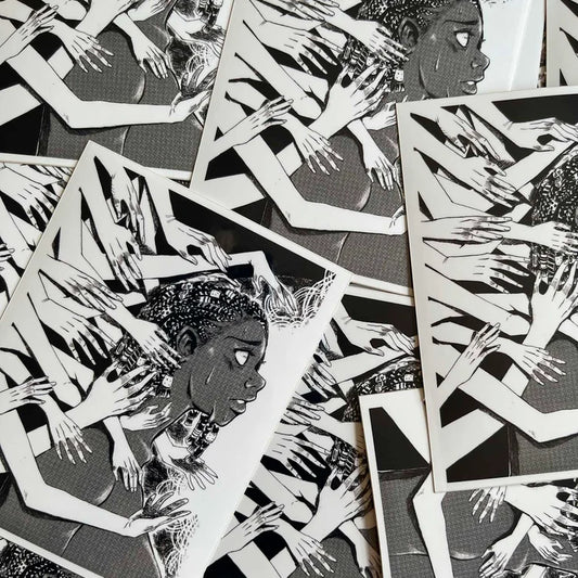 Don't Touch Me // Sticker